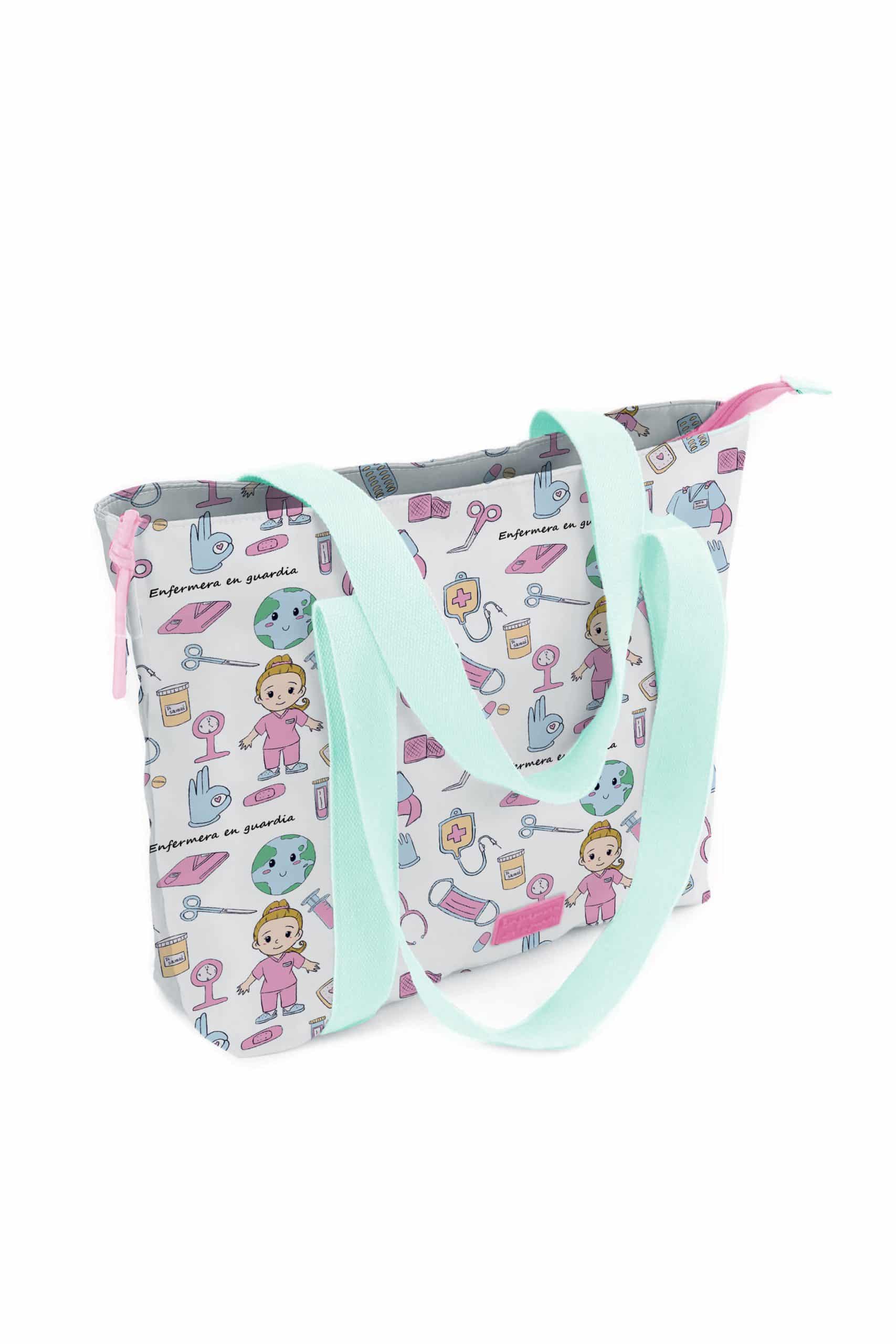 bolso asas rosa TOTE BAG Enfermera - Imagen 4