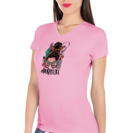 Camiseta cuello pico