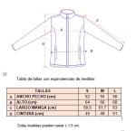 Medidas-Polar-chaqueta-enfermera-en-guardia
