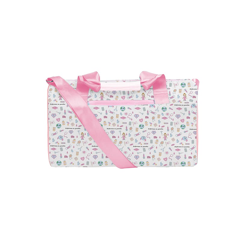 maleta deportiva pink (2) BOLSO DEPORTIVO ENFERMERA- Nurse Pink - Imagen 4