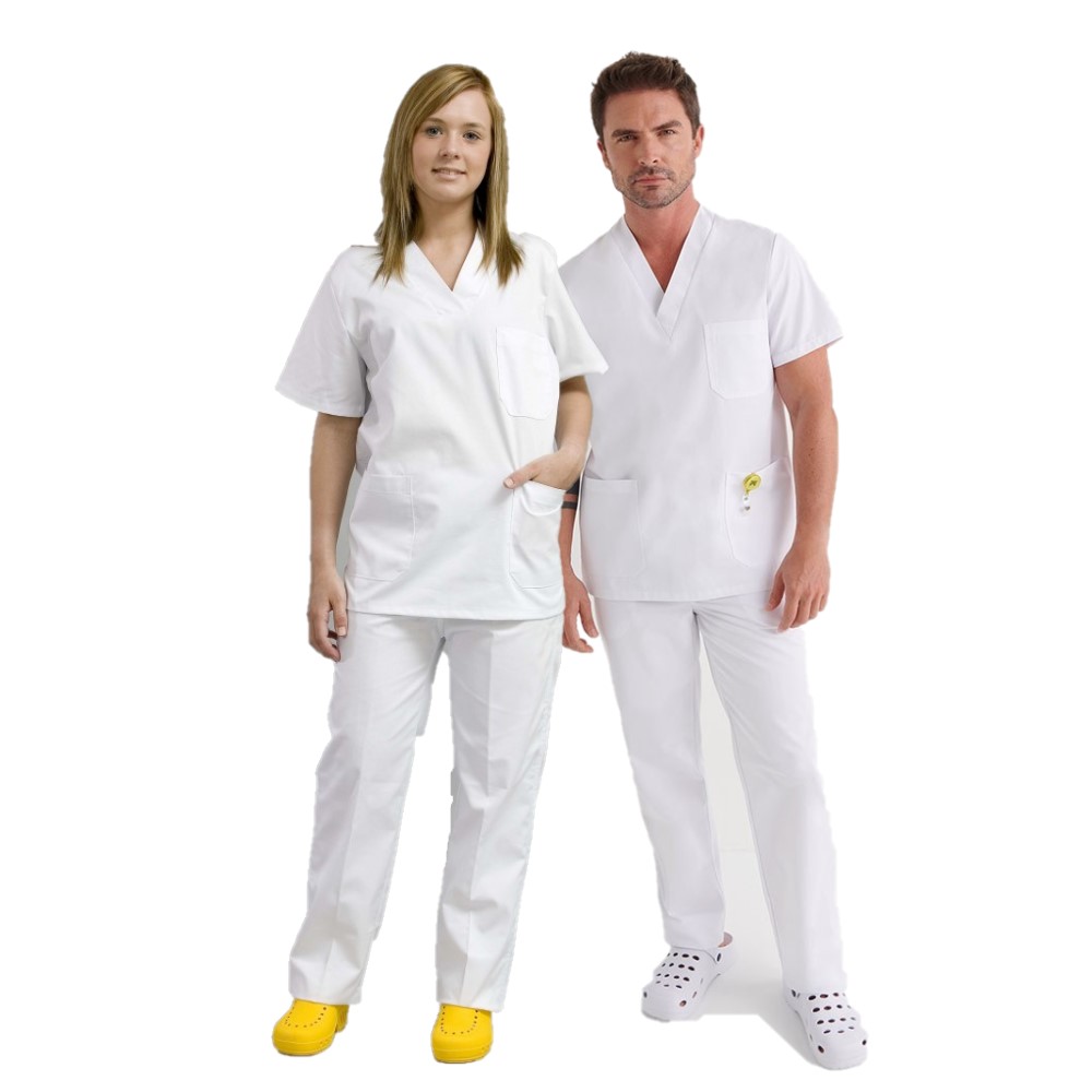 Pijama Sanitario Unisex Pijama Sanitario con Logo - Imagen 2