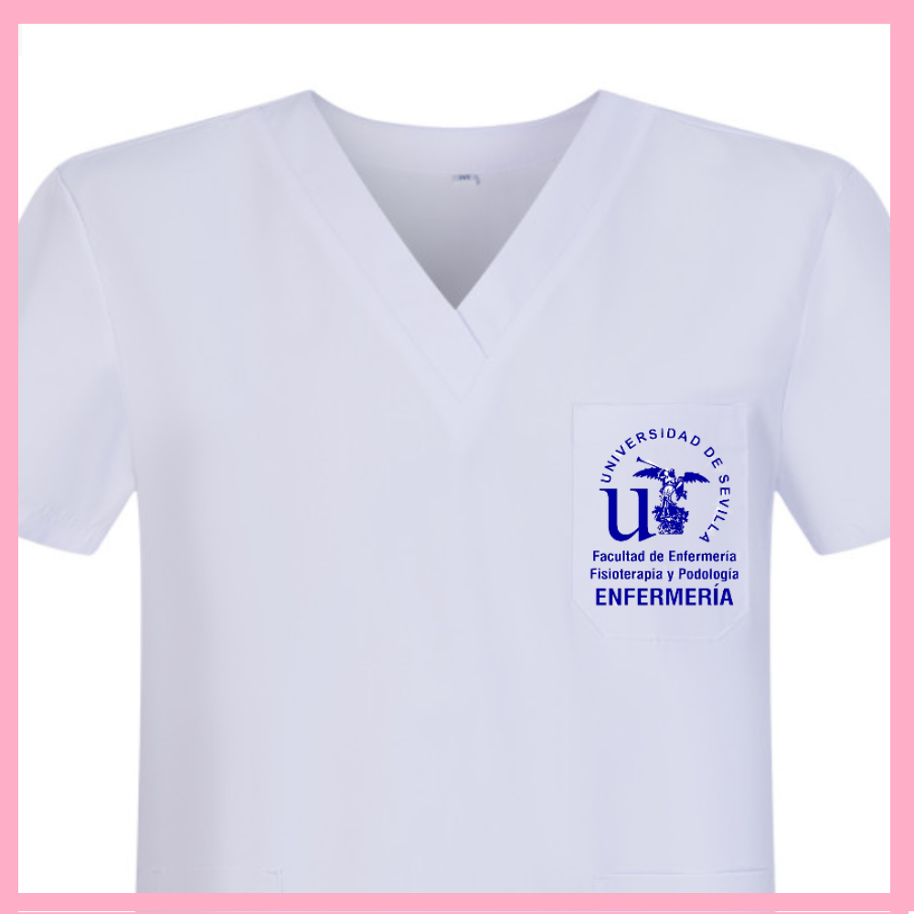 Pijama Sanitario con Serigrafia-Estampado Pijama Sanitario con Logo - Imagen 1