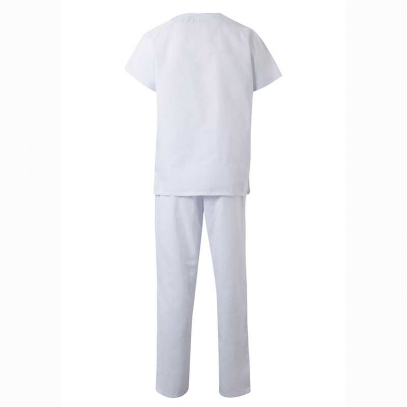 conjunto-sanitario-enfermeria-blancoESPALDA (1) Pijama Sanitario con Logo - Imagen 11