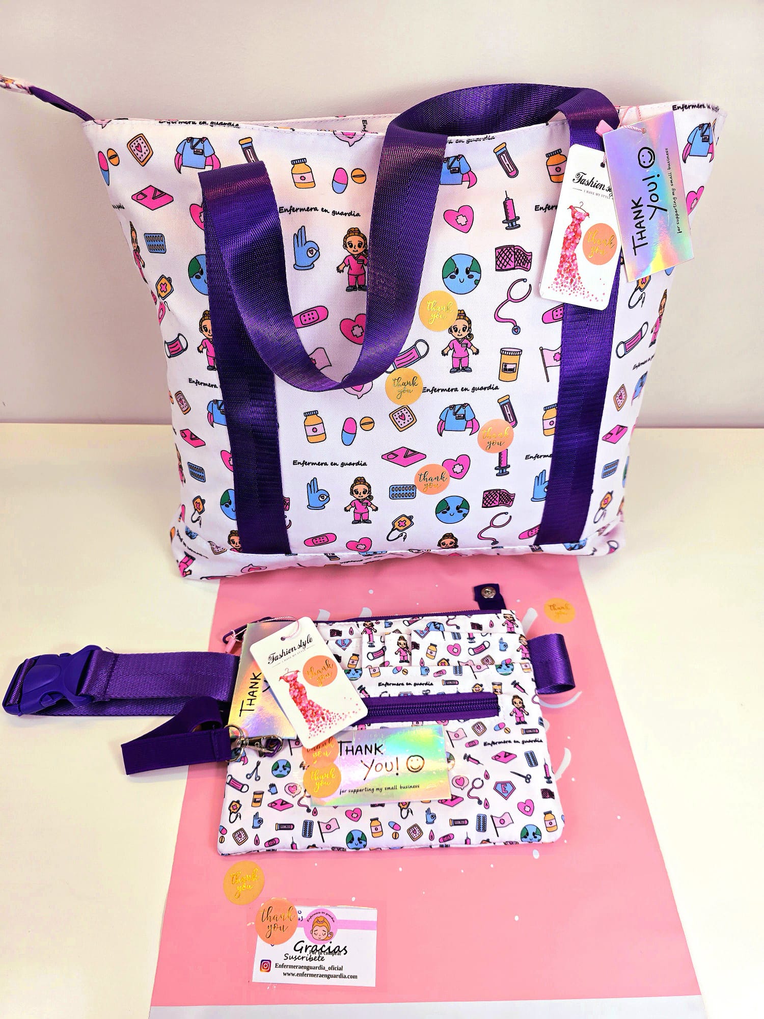 Imagen de WhatsApp 2025-04-18 a las 13.31.38_4672a258 TOTE BAG Violeta - Imagen 11