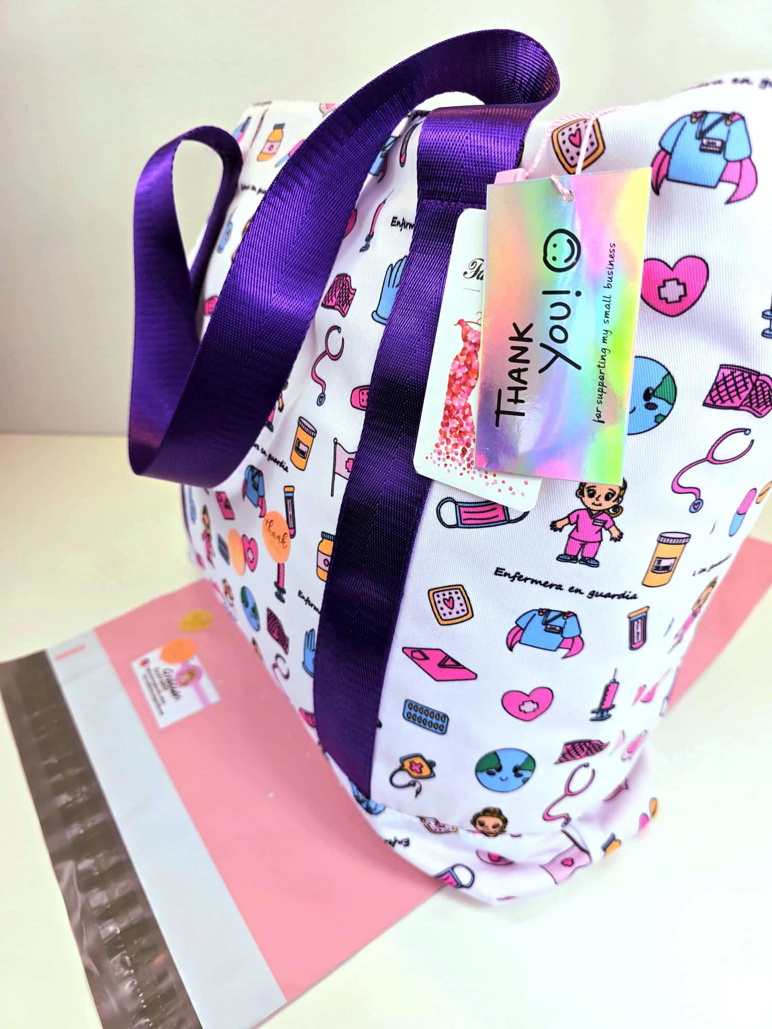 Imagen de WhatsApp 2025-04-18 a las 13.31.38_a7e6146a TOTE BAG Violeta - Imagen 10